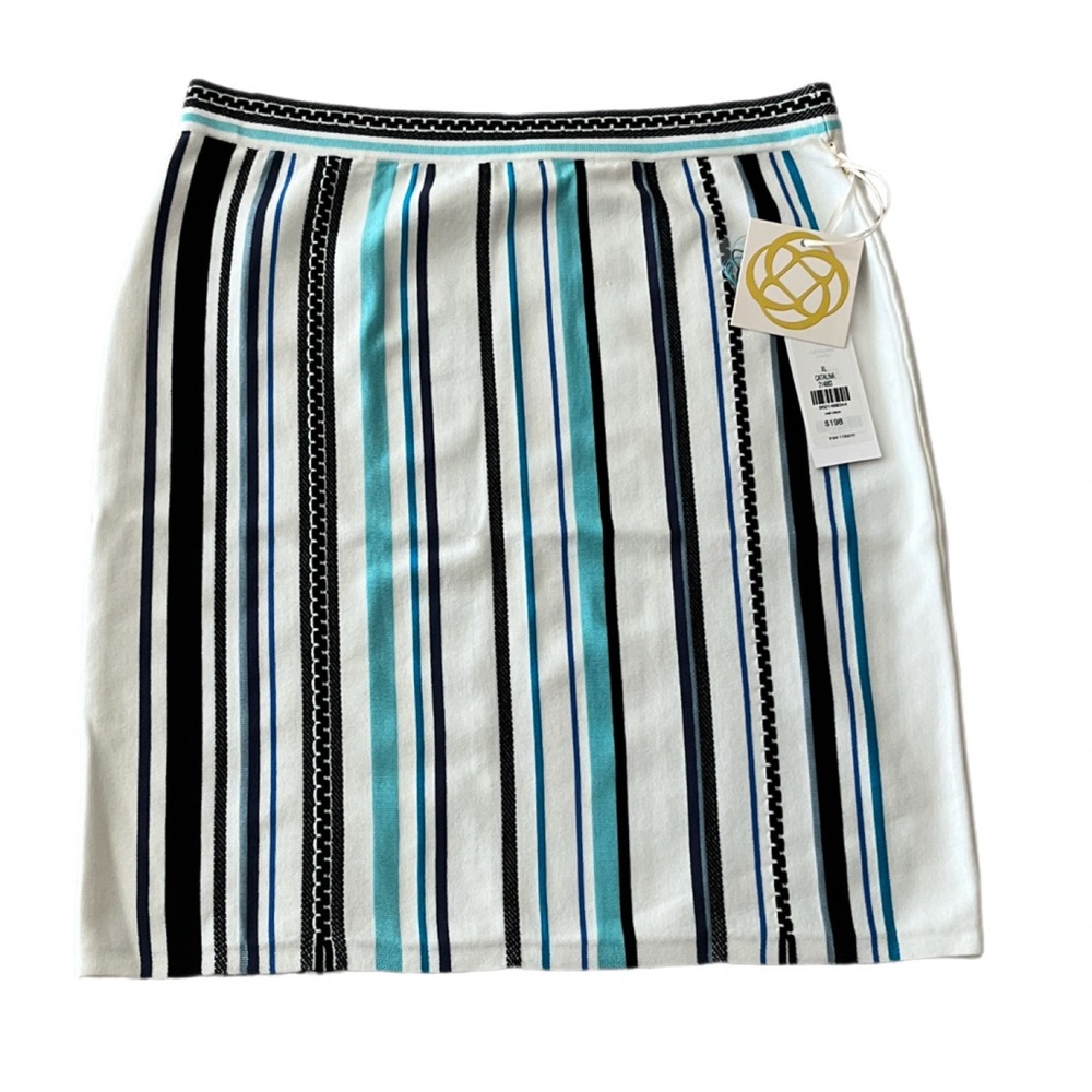 Etcetera Striped Knit Skirt, NWT - Perfect for Travel